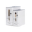 HippoMart Easy One-Touch Airtight Rice Dispenser with Roller - White - HippoMart 