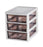 Desktop Organiser Drawer with Clear Tray , 4 Tier, A4 size paper - Image #4
