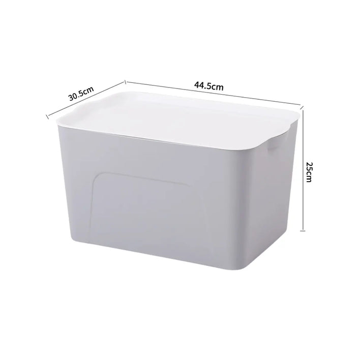 Multi-Purpose Durable PP Zen Bedroom Storage Box with Lid - Image #9
