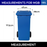 Mobile Garbage Bin | MGB | 80L, 100L, 120L, 240L, 360L | Trash Bin | Dustbin | Dustbin for Kitchen - HippoMart SG