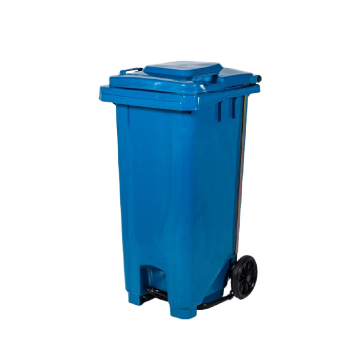 MGB Integrated Foot Pedal Waste Bin | 120L, 240L & Colours | Trash Bin | Dustbin for Kitchen