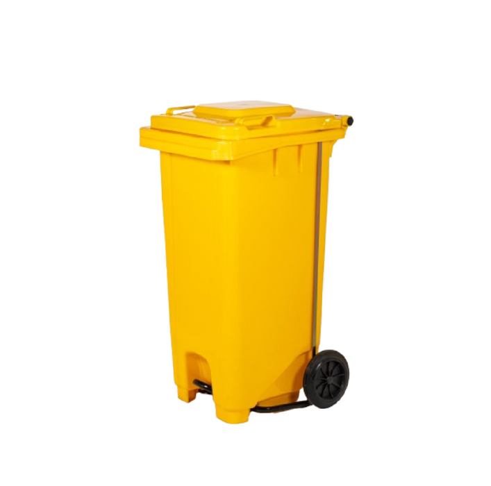 MGB Integrated Foot Pedal Waste Bin | 120L, 240L & Colours | Trash Bin | Dustbin for Kitchen