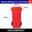 Mobile Garbage Bin | MGB | 80L, 100L, 120L, 240L, 360L | Trash Bin | Dustbin | Dustbin for Kitchen - HippoMart SG