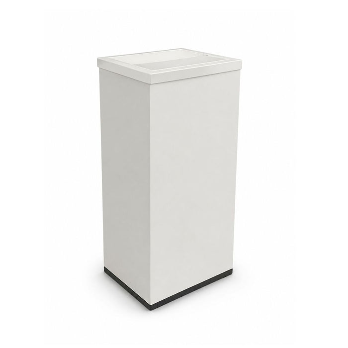 PF01 Dustbin | 65L | White Dustbin | Lobby Bin | Lobby Bin | Hotel Waste Bin | Big Rubbish Bin - HippoMart SG