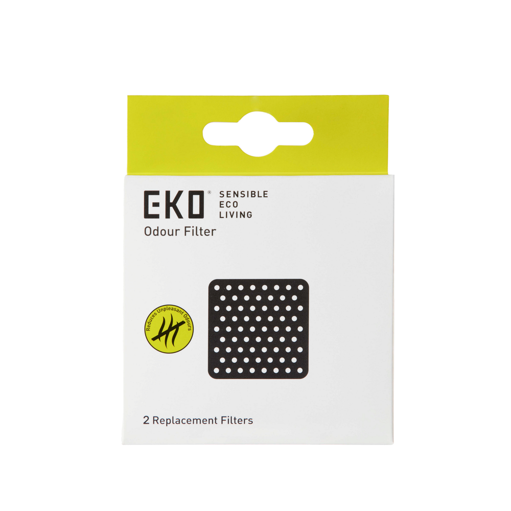 EKO BIN Filter | EK8146  | Multiple Sizes | Activated Charcoal Odour Filter | Charcoal Filter - HippoMart SG