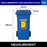 Mobile Garbage Bin | MGB | 80L, 100L, 120L, 240L, 360L | Recycling Trash Bin | Dustbin | Dustbin for Kitchen - HippoMart SG