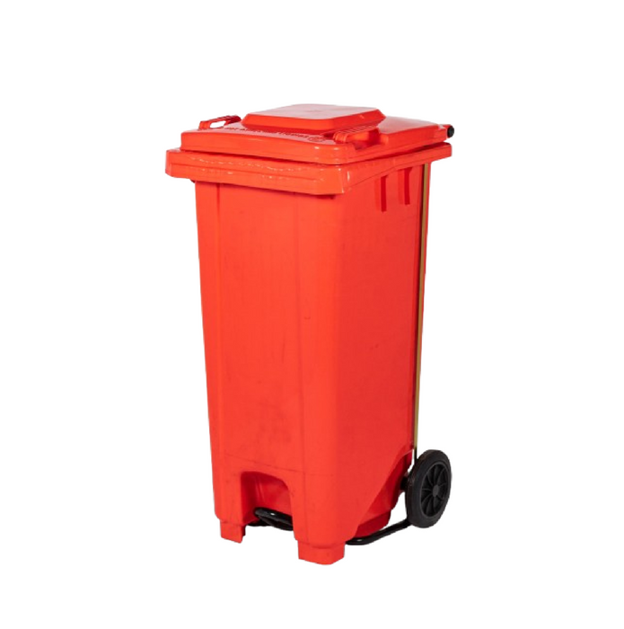 MGB Integrated Foot Pedal Waste Bin | 120L, 240L & Colours | Trash Bin | Dustbin for Kitchen