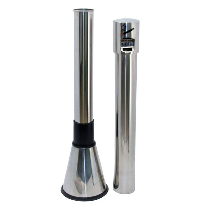 AUSKO ASH-094, Ash Tray Stand, Stainless Steel - Image #4