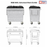 Steel Mobile Garbage Bin | MGB | 660L, 1100L | Trash Bin | Dustbin | Garbage Bin | Trash Bin - HippoMart SG