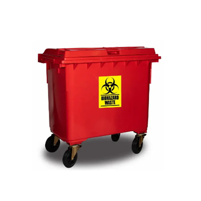 MGB Biohazard Mobile Garbage Bin, 660L, 1100L - Image #3