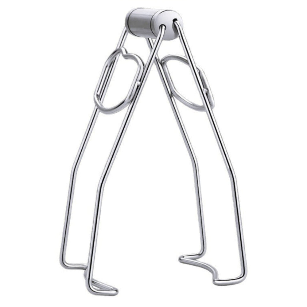 HippoMart Stainless Steel Foldable Hot Dish Gripper Tongs - HippoMart SG