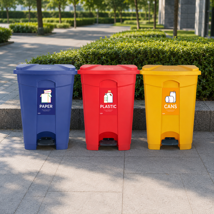 HippoMart Step On Bin | Multiple Sizes | Trash Bin | Dustbin for  Kitchen | Dustbin for Toilet - HippoMart SG
