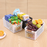 HippoMart General Purpose Japanese Rectangle Perforated Plastic Storage Container (Multiple Colour) - HippoMart 