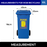 Mobile Garbage Bin | MGB | 80L, 100L, 120L, 240L, 360L | Recycling Trash Bin | Dustbin | Dustbin for Kitchen - HippoMart SG