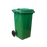 Mobile Garbage Bin - 80L, Green HippoMart 
