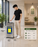 RB3 Dustbin | Swing Top | Open Top | 65L | Stainless Steel | Lobby Bin | Dustbin | Hotel Bin | Outdoor Bin - HippoMart SG
