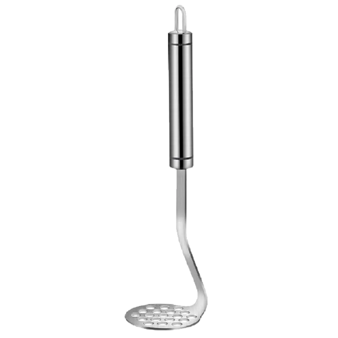 HippoMart Stainless Steel Potato Masher With Hook - HippoMart 
