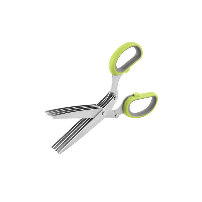 HippoMart Multi-purpose Stainless Steel Scissors for Cutting Green Onions, Seaweed, Herbs, and Shredding Food - HippoMart 