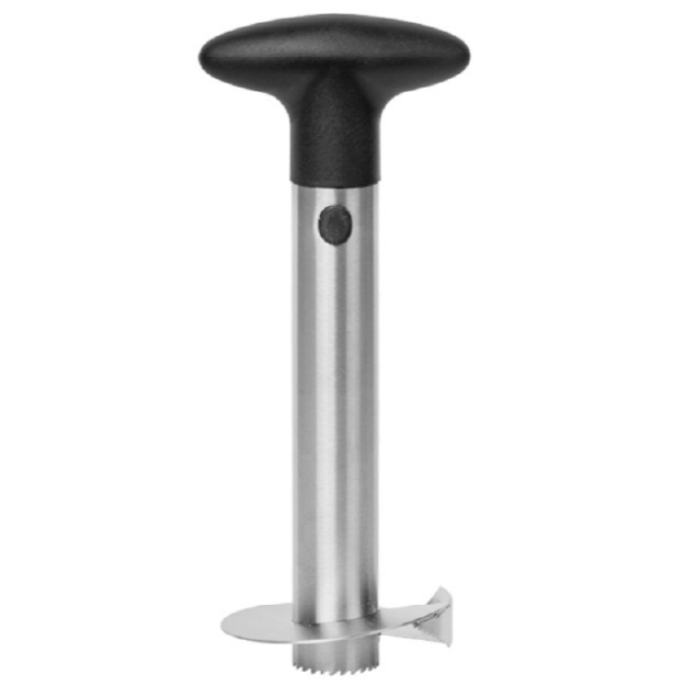 HippoMart Pineapple Corer in SUS304 Stainless Steel with Ergonomic Handle (Upgraded, Reinforced, Thicker Blade) - HippoMart 