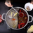 HippoMart Stainless Steel Yuan Yang Hot Pot with Soup Seperator & Lid - HippoMart 