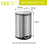 EKO Dustbin | Shell | EK9218 | Trash Bin | Waste Bin | Stainless Steel | Soft Closing | 30L/50L - HippoMart SG