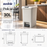 AUSKO | Pelican | Multisize | Pedal Dustbin | Indoor Dustbin - HippoMart SG