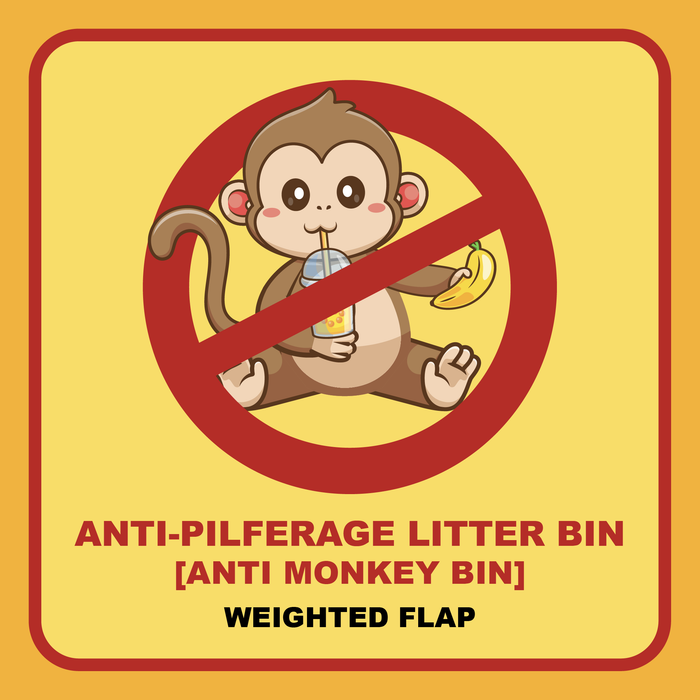 Big Buddy | Anti Pilferage Bin | Monkey Proof Bin | 150L