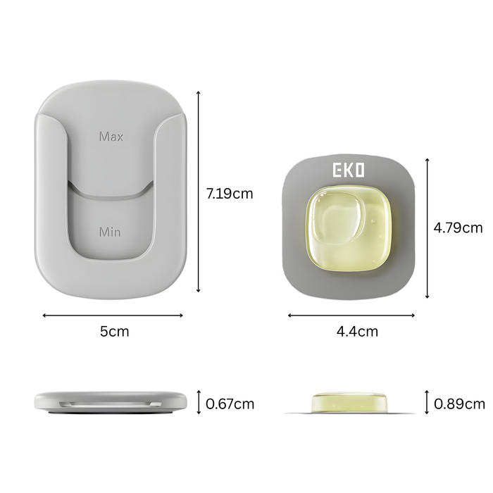 EKO Refresh Deodorizer Pod | Plant-Based Odor Eliminator | With Holder | Bin & Bathroom Odour Control - HippoMart SG