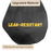 Heavy-Duty Thick Large Black Trash Bags (Roll Pack) - HippoMart SG