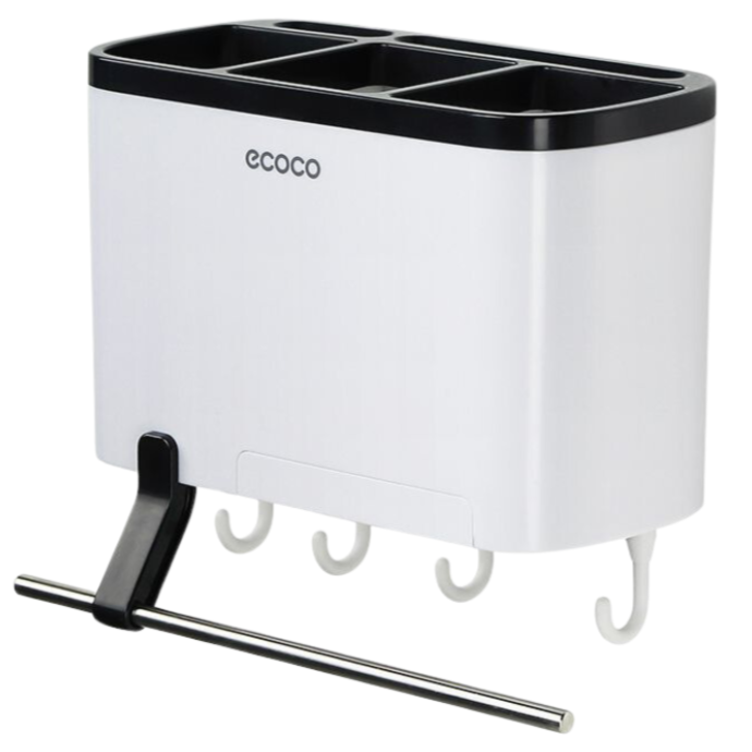 ECOCO Multi-Function Cutlery Drying Rack - HippoMart SG