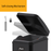 JAVA Slim Dustbin | COBBER | JH8867 | 8L | Steel Pedal Bin | Trash Bin | Dustbin for Kitchen - HippoMart SG