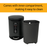 JAVA Dustbin | BELLE | JH8868 | 6L | Step Bin | Soft Closing | Trash Bin | Dustbin for Kitchen - HippoMart SG