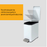 JAVA Dustbin | KATIE | JH8875 | 6L | Step Bin | Soft Closing | Trash Bin |  Dustbin for Kitchen - HippoMart SG