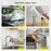 EKO Microfiber Cleaning Mitt | Stainless Steel Cloth | Lint-Free Reusable Polishing Cloth