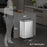 EKO Dustbin | Mirage X | EK9260 | 80L | Sensor Bin | Stainless Steel Bin