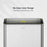 EKO Dustbin | Mirage X | EK9260 | 80L | Sensor Bin | Stainless Steel Bin