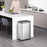 EKO Dustbin | Mirage X | EK9260 | 80L | Sensor Bin | Stainless Steel Bin