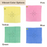 HippoMart 4 Side Indicator Microfiber Cleaning Cloths, Multiple Colors - HippoMart SG