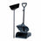Self-Standing Wind Proof Dustpan & Broom Set, Multiple colors - HippoMart SG