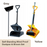 Self-Standing Wind Proof Dustpan & Broom Set, Multiple colors - HippoMart SG