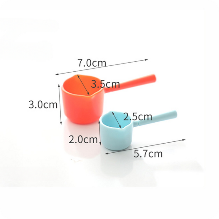 HippoMart ABS Food Grade BPA-Free Plastic Measuring Spoon Set (5ml / 15ml) HippoMart 