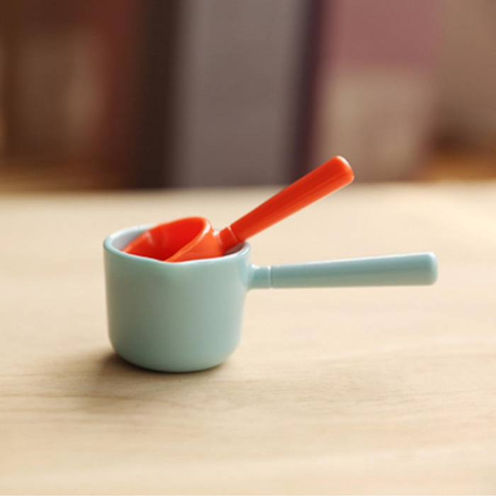 Multi-functional Plastic Kitchen Measuring Spoon Set , 5ml / 15ml