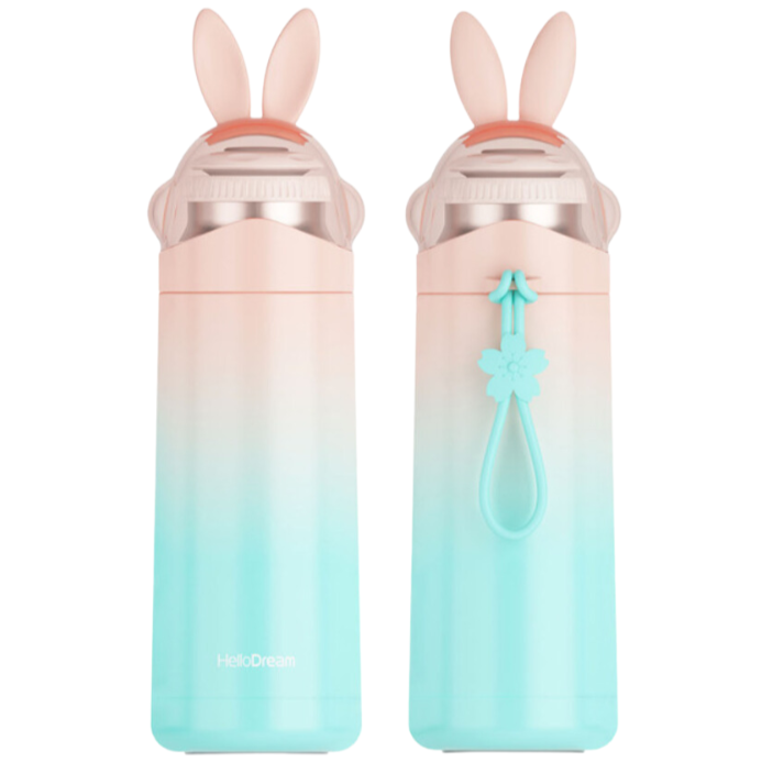 HippoMart Stainless Steel Vacuum Insulated Water Bottle, Cute