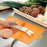HippoMart PP Food Grade Flexible Cutting Board - Orange HippoMart 