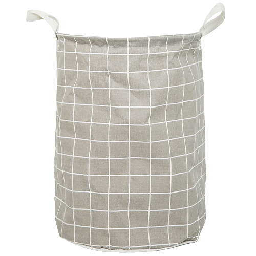 HippoMart Round Fabric Foldable Laundry Basket HippoMart 