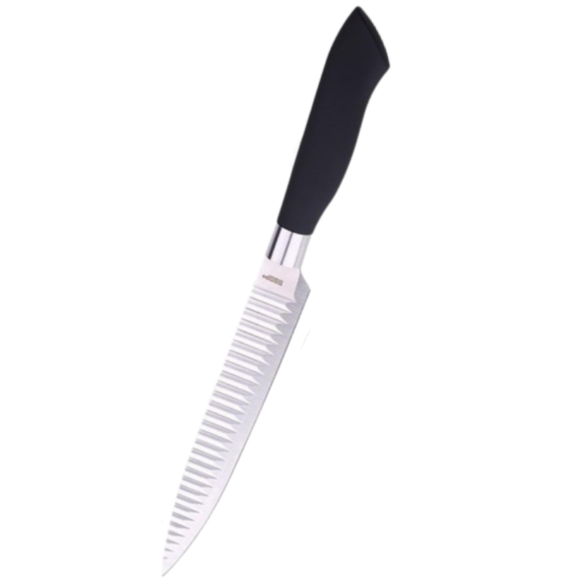 HippoMart Professional Kitchen Meat Knife with Ergonomic Handle - HippoMart SG