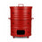 HippoMart Incense Burner Bin, Joss Paper Burner - Red - HippoMart SG