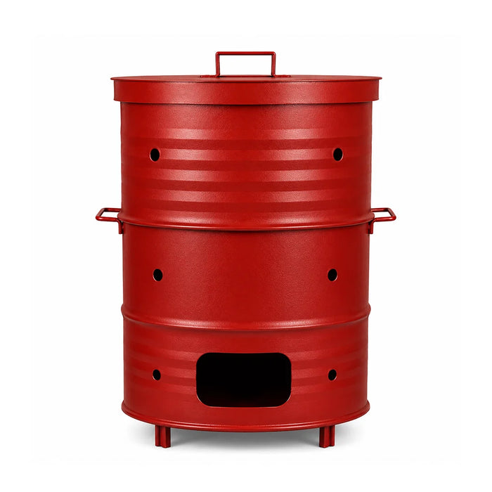 HippoMart Incense Burner Bin, Joss Paper Burner - Red - HippoMart SG