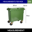 Mobile Garbage Bin | MGB | 660L, 1100L | Trash Bin | Commercial Bin | Dustbin | Outdoor Bin - HippoMart SG