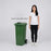 Galvanised Mobile Garbage Bin | Dustbin | 120L, 240L | Trash Bin | Dustbin for Outdoor | Rubbish Bin - HippoMart SG